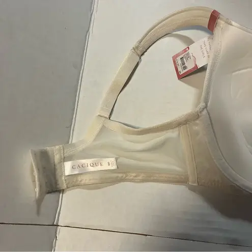 Cacique Bra Lightly Lined Full Coverage Bra in Creamy Cafe Mocha Sz 38D NWT