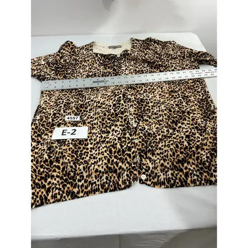 Jessica London Womans Cardigan Sweater 18-20 Button Down Long Sleeve