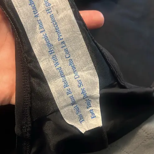 Kona Sol BLACK TUMMY CONTROL HIGH WAIST FULL COVERAGE BIKINI BOTTOMS SZ 3X NWT