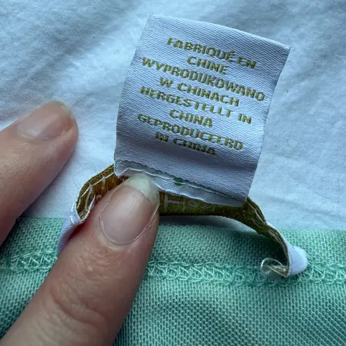 House of Harlow 1960 Mint Green Teal Tie Dye Ruched Maxi Skirt