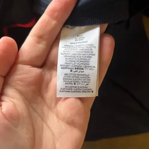 NWT Boden Mayfair 7/8 Straight Leg Trouser Navy Blue Size 6 Preppy Office Career