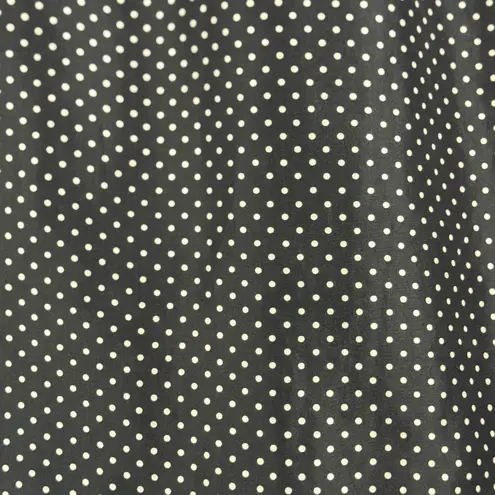 Josephine Chaus Skirt Polka Dot A-Line Pleated Silk Vintage Party Midi Size 2