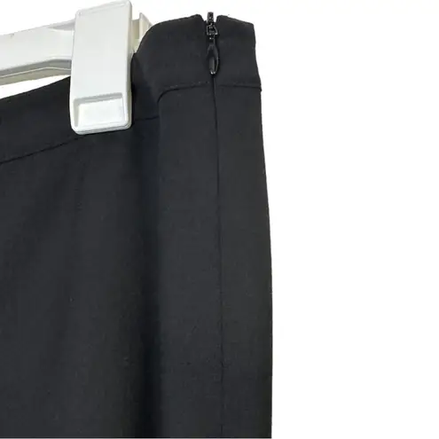 Lafayette 148  Black Wool Straight Leg Dress Pant Trouser Size 12