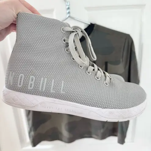Nobull Men's/Womens High-Top Outwork Sneaker In Arctic Grey Size M5.5/W7 - Image 9