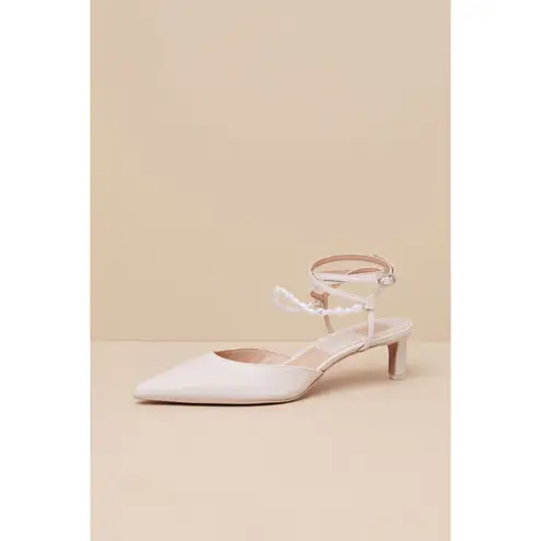 Dolce Vita Loklyn Pearl Vanilla Leather Pointed