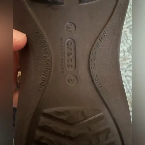 Crocs  sling back ballet flat waterproof durable women’s size 8 brown casual