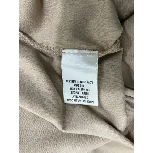 Emma & Michele Womans Emma & Michelle XL Black Lace Lined 3/4 Sheer Sleeves Knee Length Dress