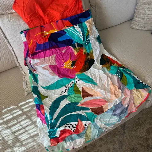 La Blanca  One Piece Bathing Suit and Skirt Set size XL/16 2 Piece Set