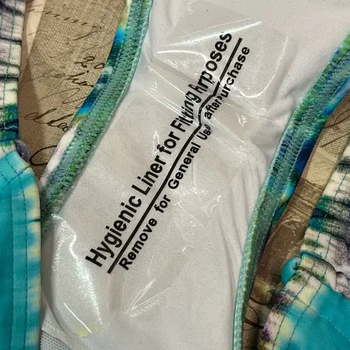 Sun & Sea Tie Dye Blue Bikini Bottoms Size undefined