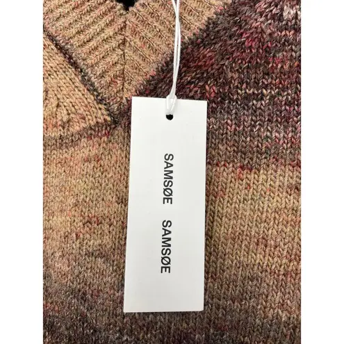 Samsoe Samsoe Sweater Womens XL Zoe Stripe V