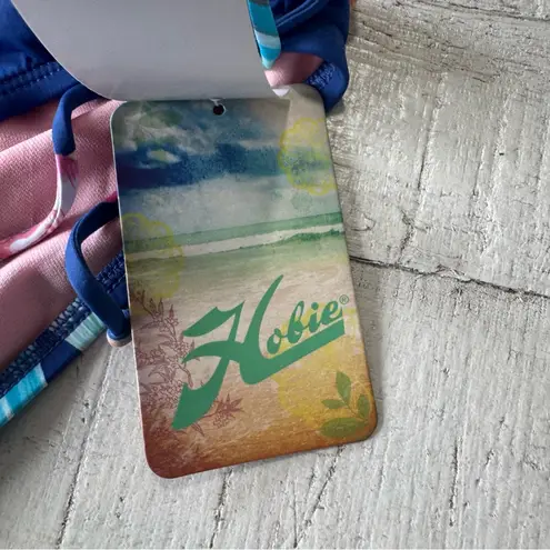 Hobie Floral Side Tie Bikini Bottom NWT size XS Blue Tropical Hipster Swimsuit - Image 6