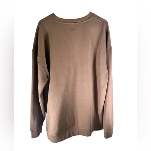Nuuds Birthday Edition Mocha Sweatshirt XXL Limited Release Rare Crewneck in EUC Brown