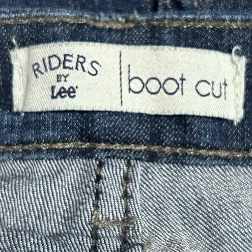 Riders By Lee Riders‎ by Lee Women's High Rise Boot Cut Medium Wash Jeans Size 14M