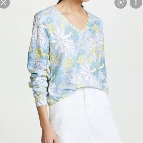 Wildfox  Daisy Wallpaper Baggy Beach Jumper