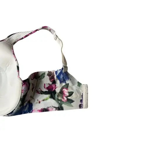 Cacique Floral Lightly Lined Full Coverage Underwired Balconette Bra Size 40DD