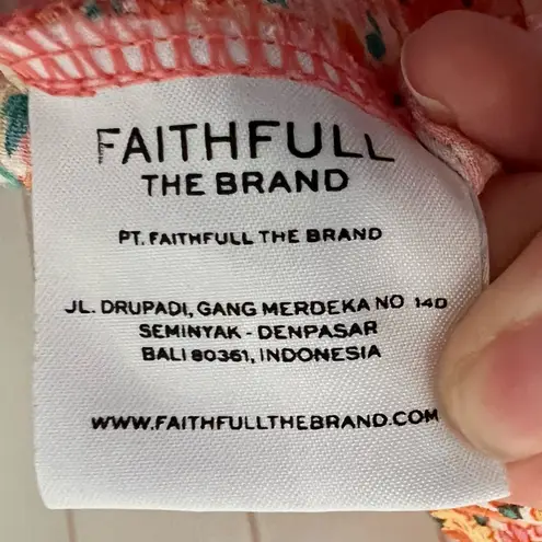 Faithfull the Brand Jean-Marie Midi Dress in Mathiola Floral