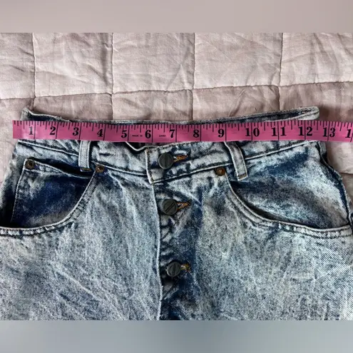 Vintage Palmetto's 100% Cotton Light Acid Wash Tapered Denim Mom Jeans