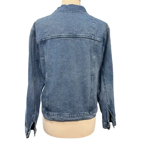Crazy Train Denim Jacket XL Blue