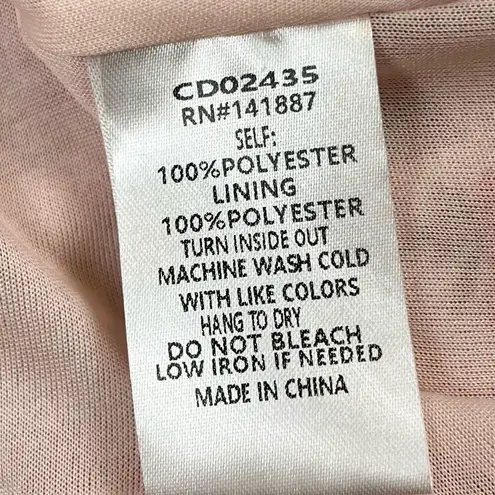 TCEC Puff Sleeve Ruffle Wrap V-neck Blouson Mini Dress Large