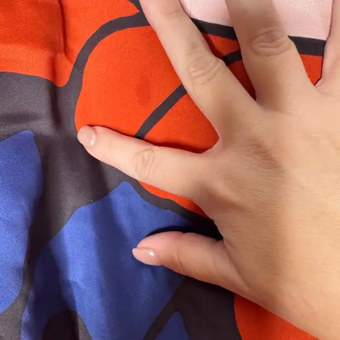 Adrienne The Butterfly Garden Multi Colored Mini Dress Size Small Artsy