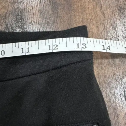 W118 By Walter Baker NWT Women's Shane Leather Ponte Moto Pants Black Size XS