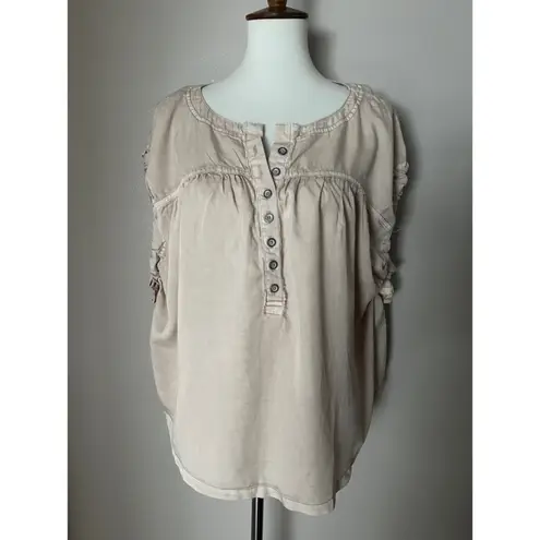Free People Summer Love Top in Dust Storm