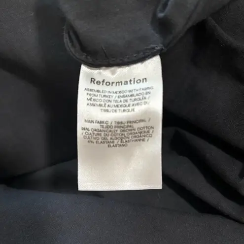 Reformation  Cassandra Black Cotton Set S - Image 9