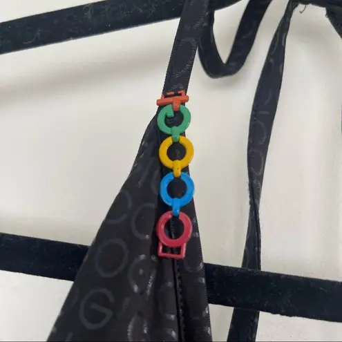 COOGI Black Logo Y2K Halter Dress