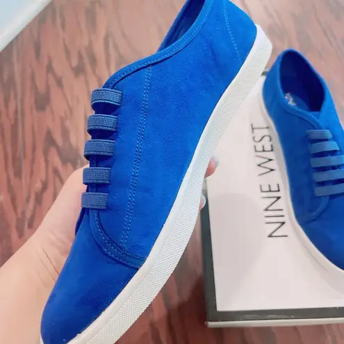 Nine West   Blue slip-on Sneakers/NWB