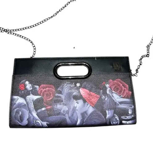 DC Angels Stylish Black and Red Women's Bag. Nwt