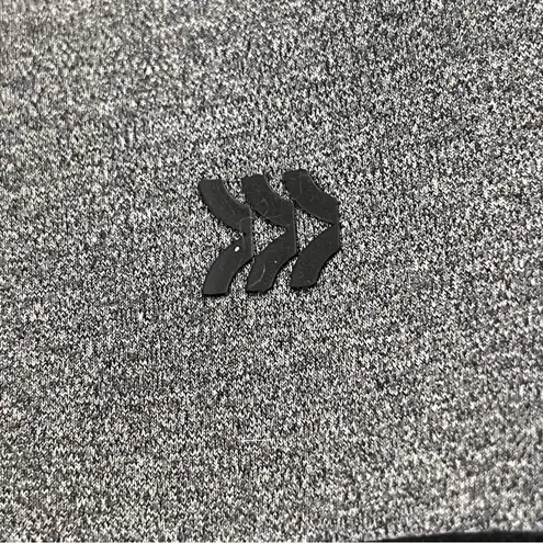 All In Motion Cutout Racerback Sports Bra Mesh Ventilated Stretch Gray S