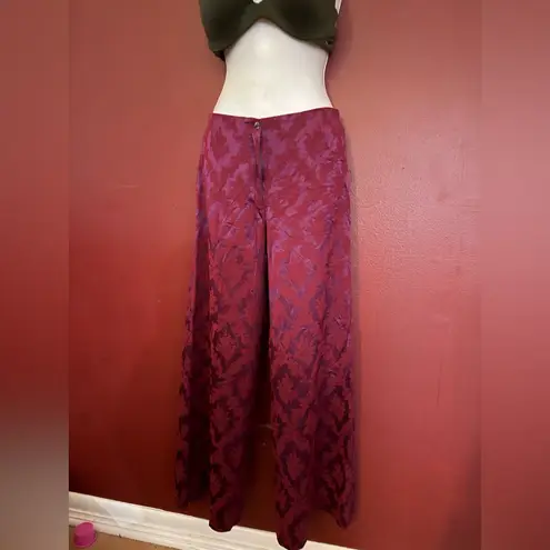 90s Oilily brocade pants Pink Size 4