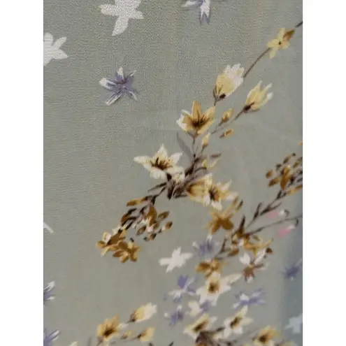 Lulus Amazing Moment Mint Green Floral Print Off