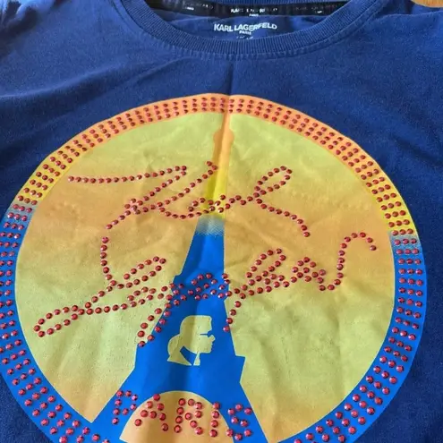 Karl Lagerfeld long sleeved sweatshirt, size Medium