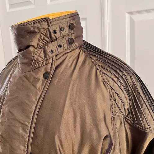 Obermeyer Vintage Coat Jacket Ski Puffer Iridescent S Small