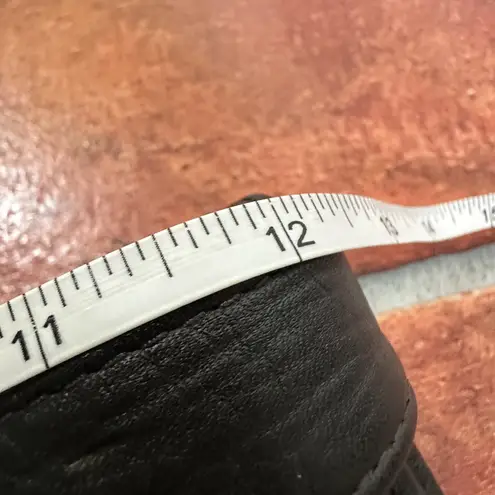 Buffalo Vintage Leather Moto Pants w/ Leather Belt