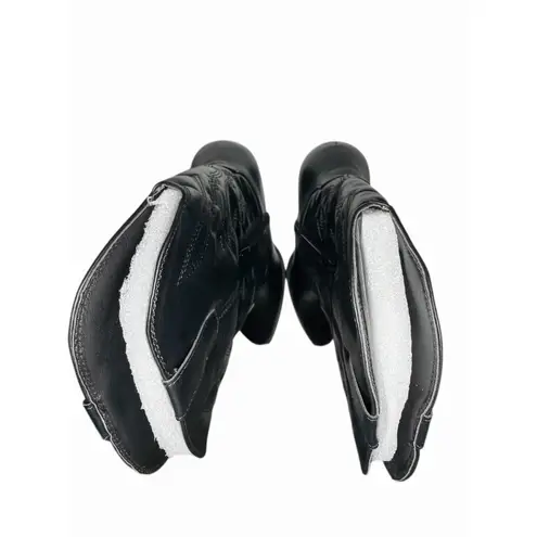 Portland Boot Company Size 10 Olympia Womens Black Cowgirl Western Boots Wide Ca