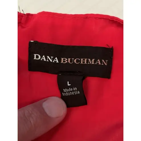 Dana Buchman Women's Size Large Ombre Snakeskin Lightweight Sleeveless Blouse