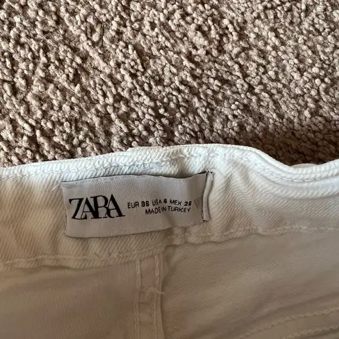 ZARA  white jeans 4