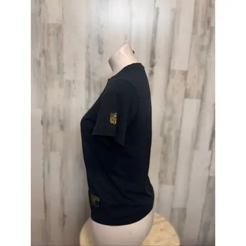 NFL  Black Gold Logo Graphic T-Shirt | Women’s Medium Football Fan Top