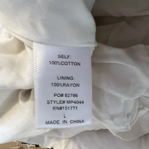 Le lis  Striped Shorts Tie Belt Large New‎