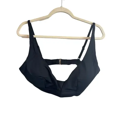 ANDIE NWT  Swim The Tahiti Bikini Top In Black Size Large