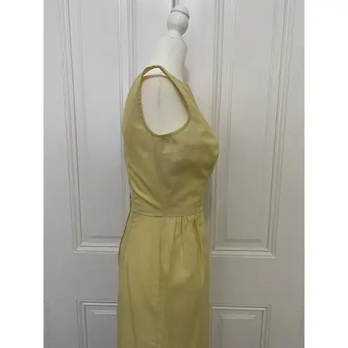 CALIFORNIA GIRL INC Vintage Sunny Pencil Dress in Yellow (SMALL)