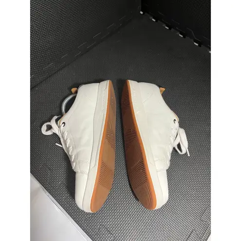 Kuru Roam Classic Court Womens Size 10 White Athletic Leather Shoes Sneakers