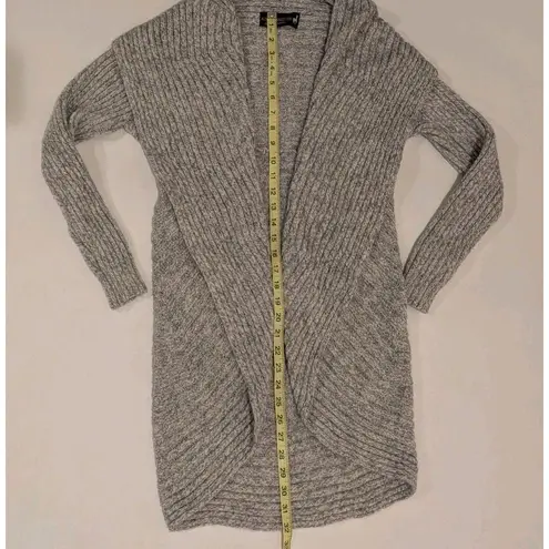 Alpaca Connection Open Front Shawl Cardigan Sz M Preppy Lounge Balletcore Cabin Size M - Image 3