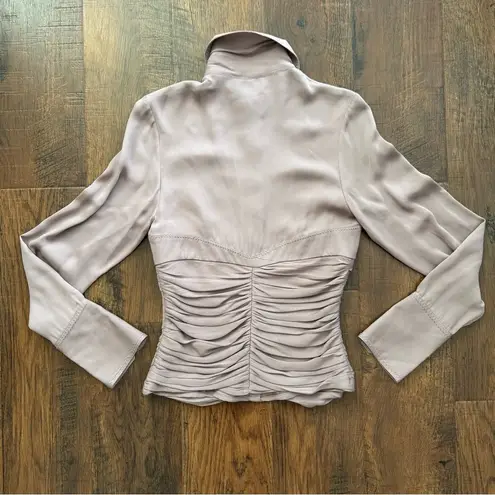 Catherine Malandrino lavender elegant western style top, size S