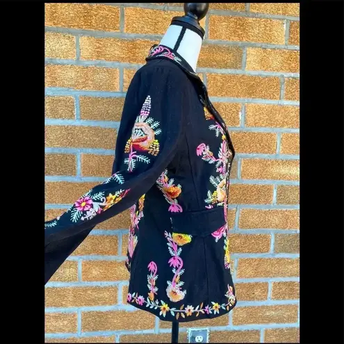 Hopeless Romantic Natalya Embroidered Jacket Black Size M