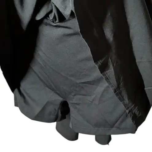 Halara Black Athletic Size M Corset 2-in-1 Mini Quick Dry Flowy Pickleball