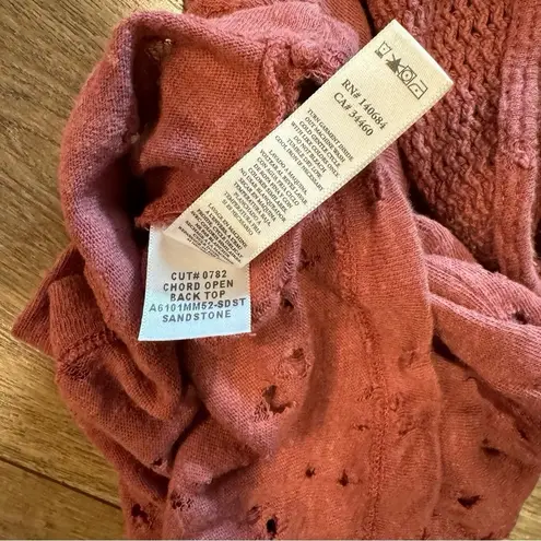 Koral Activewear Chord Open Back Top in Sandstone Size XS