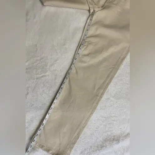 NWT DAZE STRAIGHT UP IN RAW CUT Jeans Color Bone/Cream/Neutral Size 27 Tan